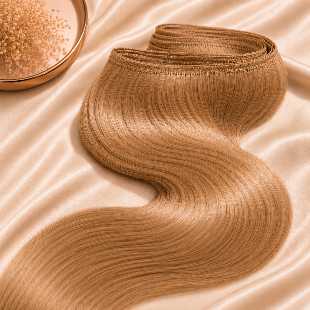 Bandes à coudre cheveux naturels premium, plusieurs teintes - La Maison Lumé