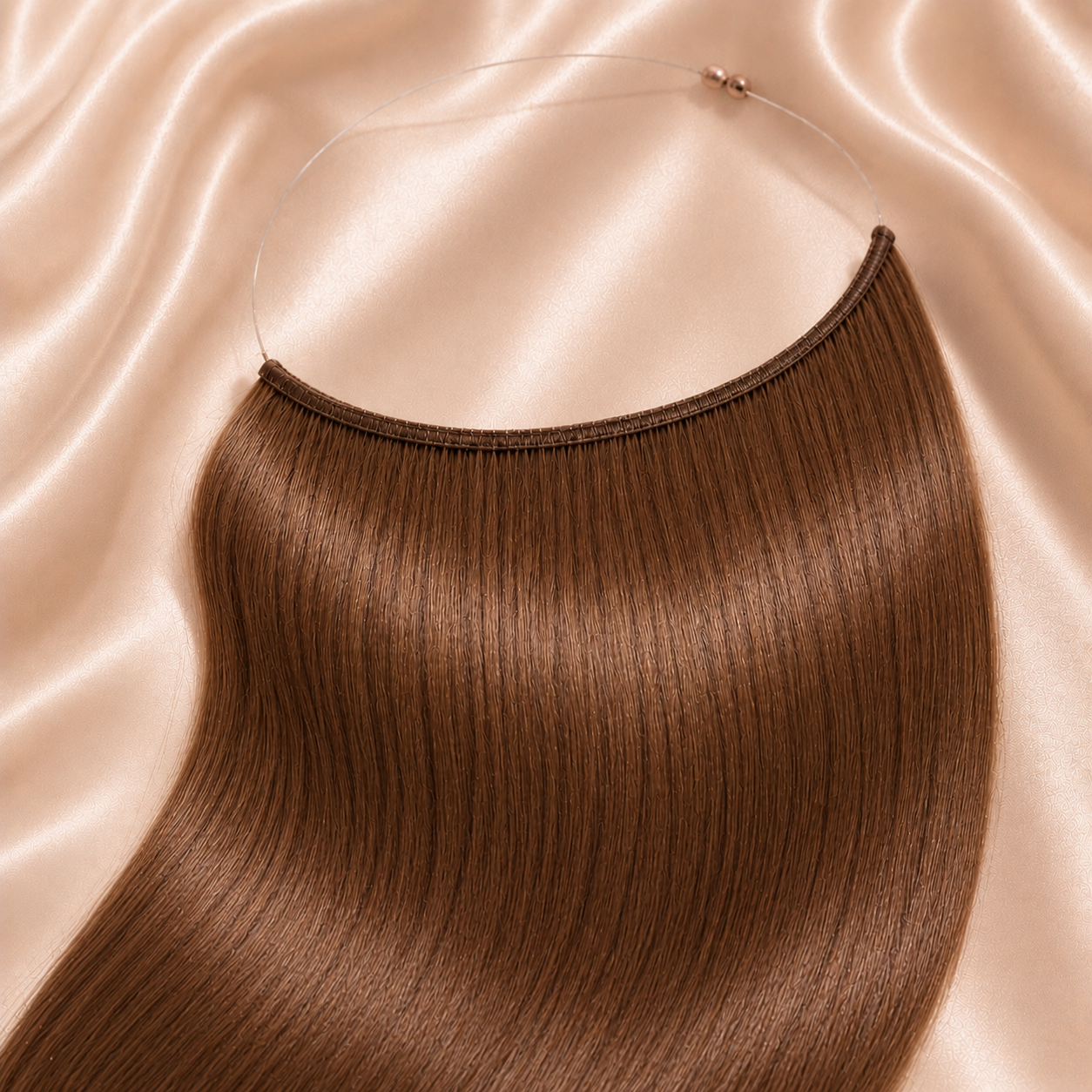 Extension Halo cheveux naturels, sans clips ni colle - La Maison Lumé